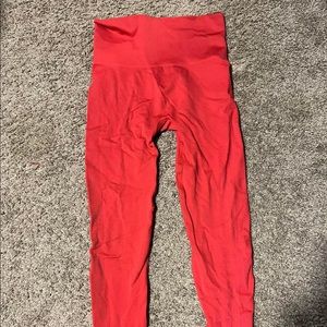 Set active XS leggings. Worn once (long)